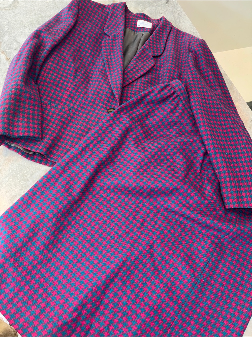 Vintage 100% Virgin Wool Pendleton Suit, size XL